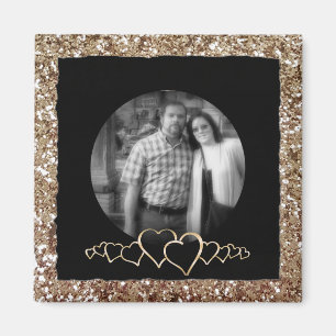 Creëer Uw eigen instagram DIY Photo Glitter Magneet