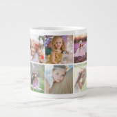 Creëer Uw eigen installagram Aangepast fotocollage Grote Koffiekop (Voorkant)