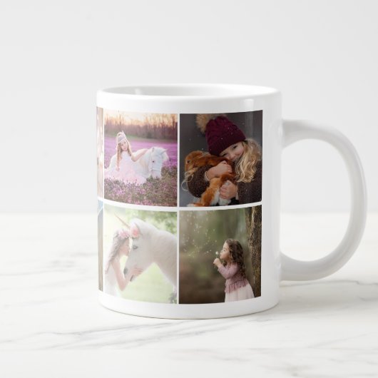 Creëer Uw eigen installagram Aangepast fotocollage Grote Koffiekop (Rechts)