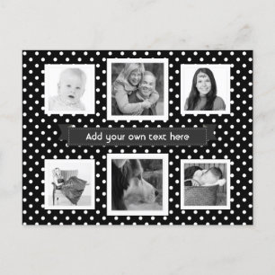 Creëer Uw eigen installagram Photo Collage Briefkaart