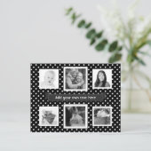 Creëer Uw eigen installagram Photo Collage Briefkaart (Staand voorkant)