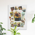 Creëer Uw eigen  Instant Film Fotocollage Canvas Afdruk<br><div class="desc">Creëer uw eigen foto collage canvas print met 15 van uw favoriete afbeeldingen in een  instant film stijl lijst.</div>