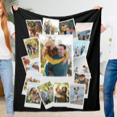 Creëer Uw eigen Instant Film Fotocollage Fleece Deken