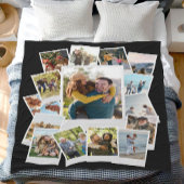 Creëer Uw eigen Instant Film Fotocollage Fleece Deken