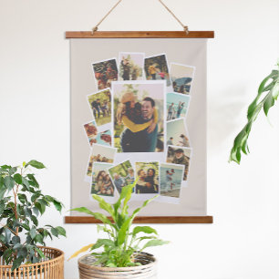 Creëer Uw eigen  Instant Film Fotocollage Hangend Wandkleed