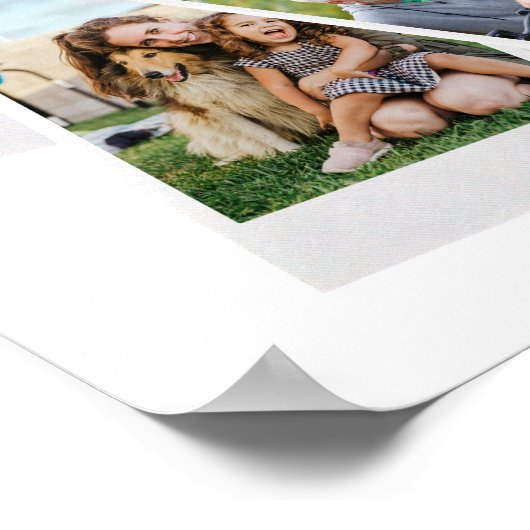 Creëer Uw eigen Instant Film Fotocollage Poster (Hoek)