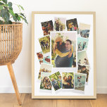 Creëer Uw eigen  Instant Film Fotocollage Poster<br><div class="desc">Creëer uw eigen foto collage poster print met 15 van uw favoriete afbeeldingen in een  instant film stijl lijst.</div>