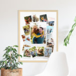 Creëer Uw eigen Instant Film Fotocollage Poster<br><div class="desc">Creëer uw eigen foto collage poster print met 15 van uw favoriete afbeeldingen in een instant film stijl lijst.</div>