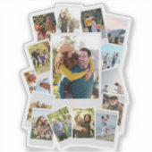 Creëer Uw eigen Instant Film Fotocollage Sticker (Voorkant)