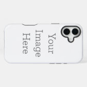 iPhone 16 Plus Tough hoesje, Glanzend (Achterkant horizontaal)
