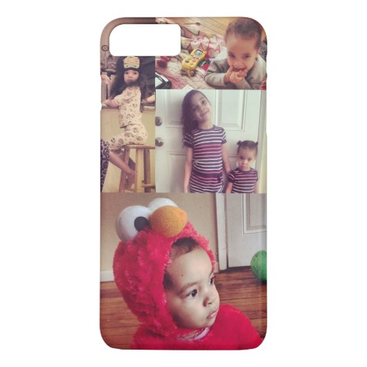 Creëer Uw eigen iPhone 7+ Hoesje Instagram Collage (Achterkant)
