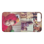Creëer Uw eigen iPhone 7+ Hoesje Instagram Collage (Achterkant (Horizontaal))