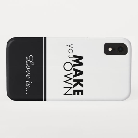 Creëer uw eigen iPhone-case Case-Mate iPhone Case (Achterkant (horizontaal))