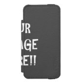 Creëer Uw eigen iPhone SE+ iPhone 5/5s Portemonnee Incipio iPhone Portemonnee Hoesje (Voorkant Agenda)