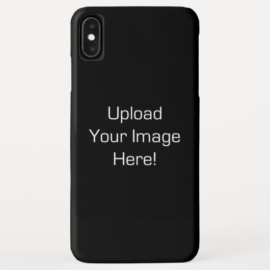 Creëer-Uw-Eigen iPhone XS Maximum Hoesje-Mate Hoes (Achterkant)