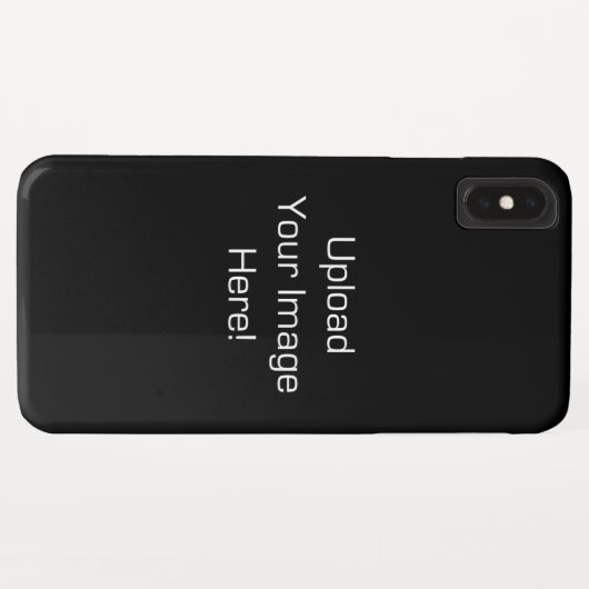 Creëer-Uw-Eigen iPhone XS Maximum Hoesje-Mate Hoes (Achterkant (horizontaal))