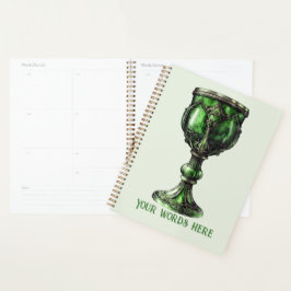 Creëer Uw eigen Jade Green Chalice Planner