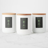 Creëer Uw eigen Jade Green Chalice Voedselcontainer Etiket (Flessen)