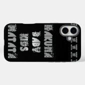 Creëer Uw Eigen Jet Zwart Baby Kinder Hakuna Matat Case-Mate iPhone Case (Achterkant (horizontaal))
