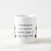 Creëer Uw eigen Jingle Christmas Plaid Gnome Magische Mok (Center)