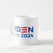 Creëer Uw Eigen Joe Biden 2024 Koffiemok (Voorkant links)