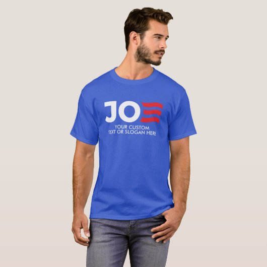 Creëer Uw Eigen Joe Biden 2024 T-shirt (Voorkant volledig)