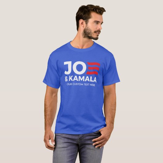 Creëer Uw Eigen Joe en Kamala 2024 T-shirt (Voorkant volledig)