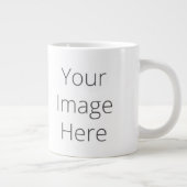 Creëer Uw eigen Jumbo-Mok Grote Koffiekop (Rechts)