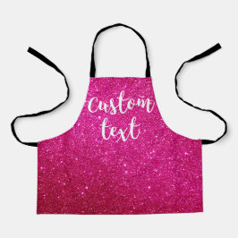 Creëer Uw eigen Junior Glitter Gepersonaliseerde K Schort