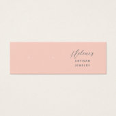 Creëer uw eigen juwelen die Kaarten voor het weerg Mini Visitekaartjes (Voorkant)