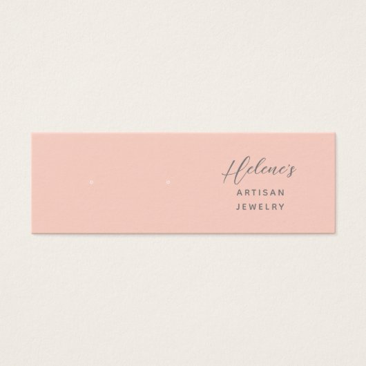 Creëer uw eigen juwelen die Kaarten voor het weerg Mini Visitekaartjes (Voorkant)