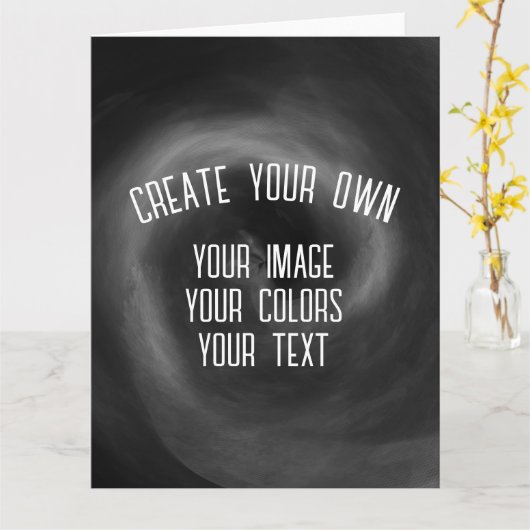 Creëer Uw eigen Kaart (Gele Bloem)