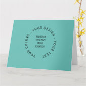 Creëer Uw eigen Kaart (Gele Bloem)