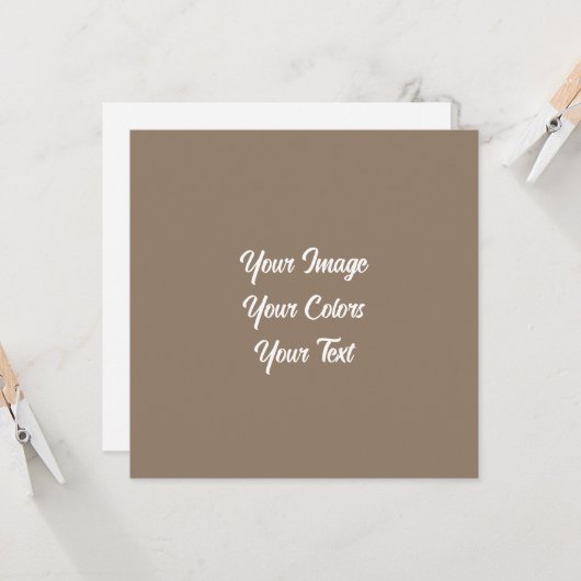 Creëer Uw eigen Kaart (Voorkant / Achterkant in situ)