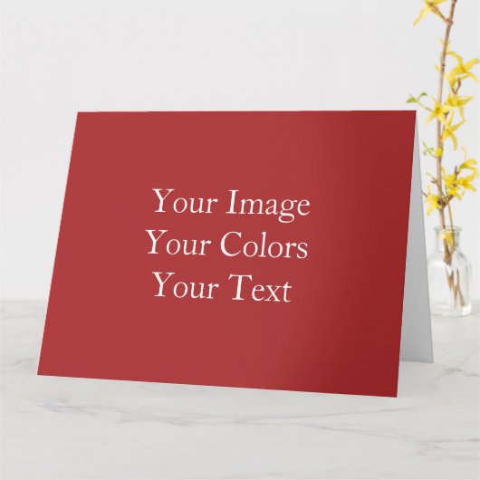 Creëer Uw eigen Kaart (Gele Bloem)