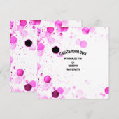 Creëer Uw eigen kaart (Voorkant / Achterkant)