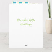 Creëer Uw Eigen Kaart van de Verjaardag (Achterkant)