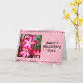 Creëer uw eigen kaart van het Moederdag (Gele Bloem)