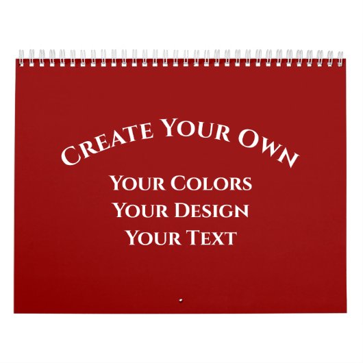 Creëer Uw eigen Kalender (Hoes)