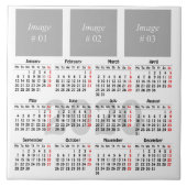 Creëer uw eigen kalender voor 2020 tegeltje (Voorkant)