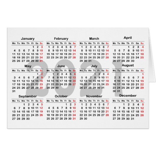 Creëer uw eigen kalender voor 2021 (Voorkant Horizontaal)