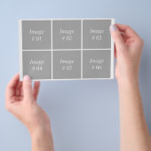 Creëer uw eigen kalender voor 2022 flyer (Hand)