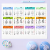 Creëer uw eigen kalender voor 2022 flyer (Enkel)