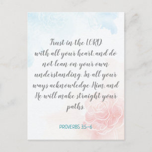 Creëer Uw eigen kalligrafie Bijbeltekst Verse teks Briefkaart