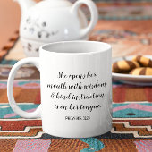 Creëer Uw eigen kalligrafie Bijbeltekst Verse teks Koffiemok