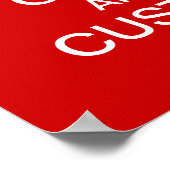 Creëer uw eigen kalm bewaren en op maat uitvoeren poster (Hoek)