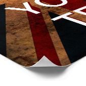 Creëer uw eigen kalm houden en doorgaan! (Unievaar Poster (Hoek)