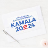Creëer Uw eigen Kamala Harris 2024 Rechthoekige ST Rechthoekige Sticker (Envelop)