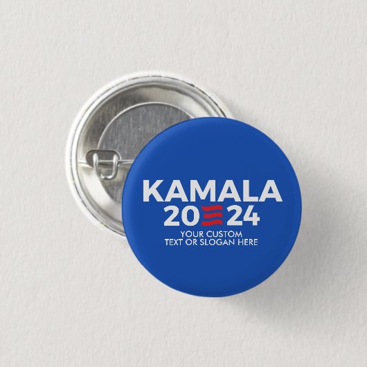 Creëer Uw Eigen Kamala Harris 2024 Ronde Button 3,2 Cm (Voorkant /achterkant)