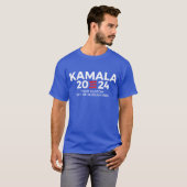 Creëer Uw Eigen Kamala Harris 2024 T-shirt (Voorkant volledig)